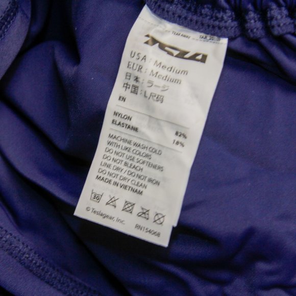 Women's Half-Zip Front Rash Guard, UPF 50+ Side Adjustable Long Sleeve Swim- M - Picture 5 of 5